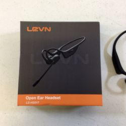 LEVN Wireless Open Ear Headset  Retails $89
