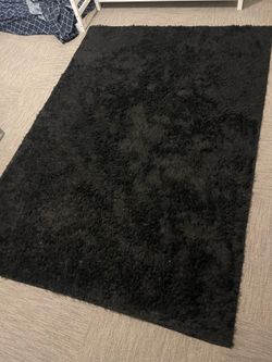 Black rug
