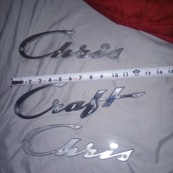 Chris Craft emblem
