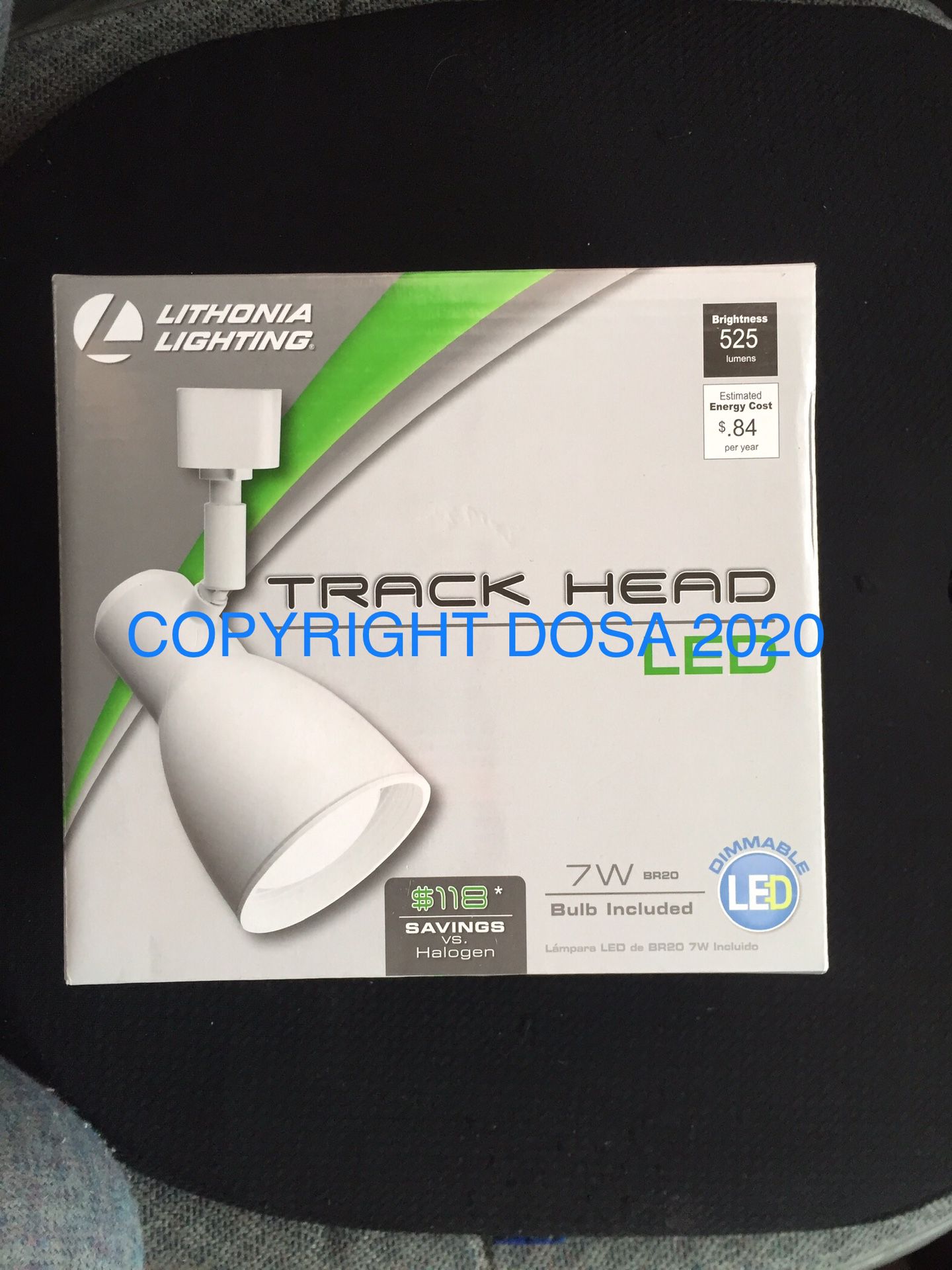 Lithonia Lighting 1-LT Baffle White Track Light, LTHSTBF BR20 MW M4