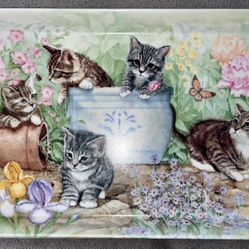 Keller-Charles of Philadelphia Cat Plate/Catch-All Dish - EXCELLENT CONDITION