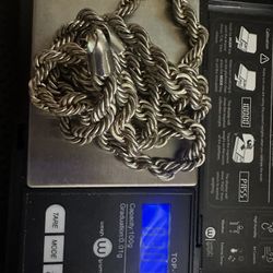 Solid Silver Rope Chain!