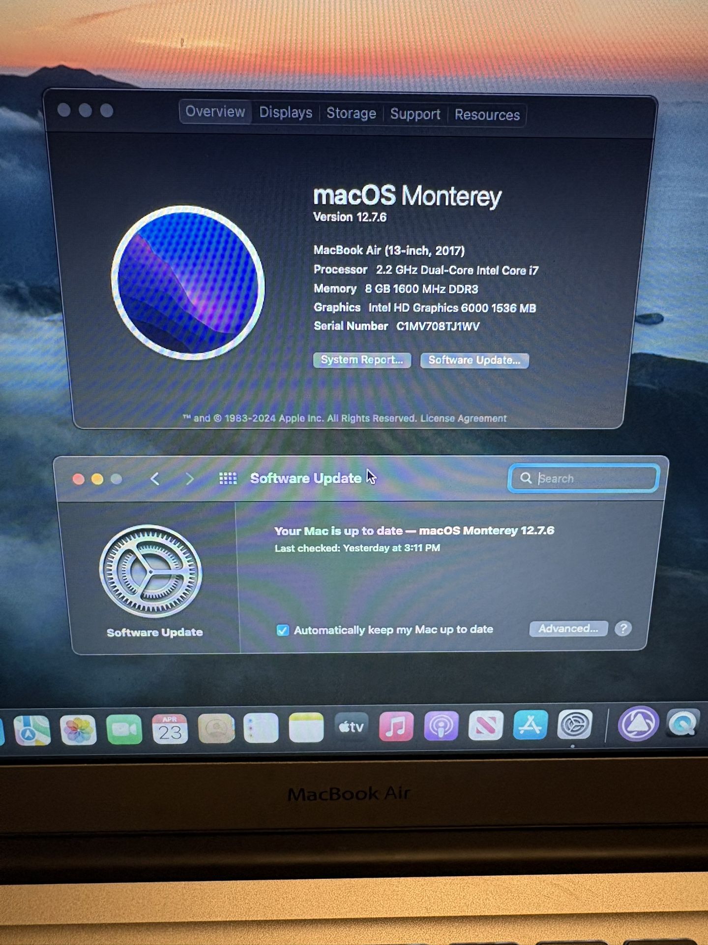 MacBook Air 2017 256GB