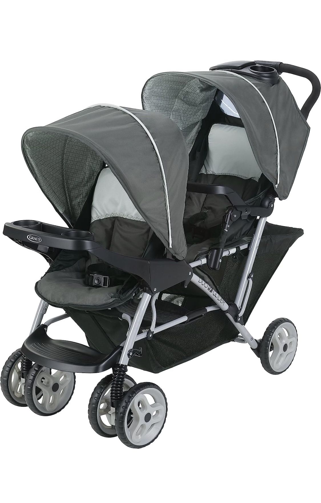 Graco DuoGlider Double Stroller | Lightweight Double Stroller 