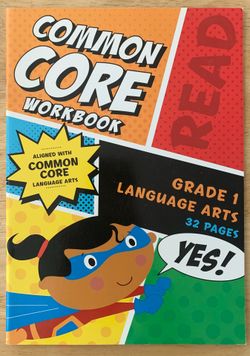 Common Core workbook Grade 1 Lang. Arts