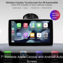 7” APPLE/ANDROID CARPLAY