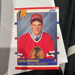 Karl Dykhuis Trading Card NHL