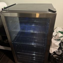 Clear Mini Fridge 