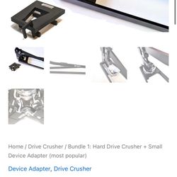 Purelev Hard drive Crusher
