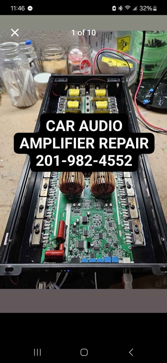 Car Audio Amplifier Repair