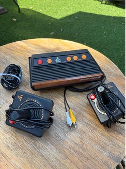 Atari Flashback 2 Classic Console w/ Built-In Games, 2 Joysticks & AV Cables