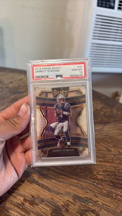 2019 Panini Select Jarrett Stidham RC PSA 10