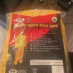 Brand New Heavy Duty Rain Suit!