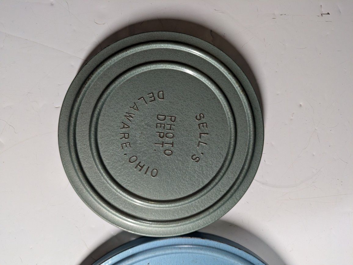 (3) Vintage BRUMBERGER Super 8mm Fillm Case With Film Reel , has reels