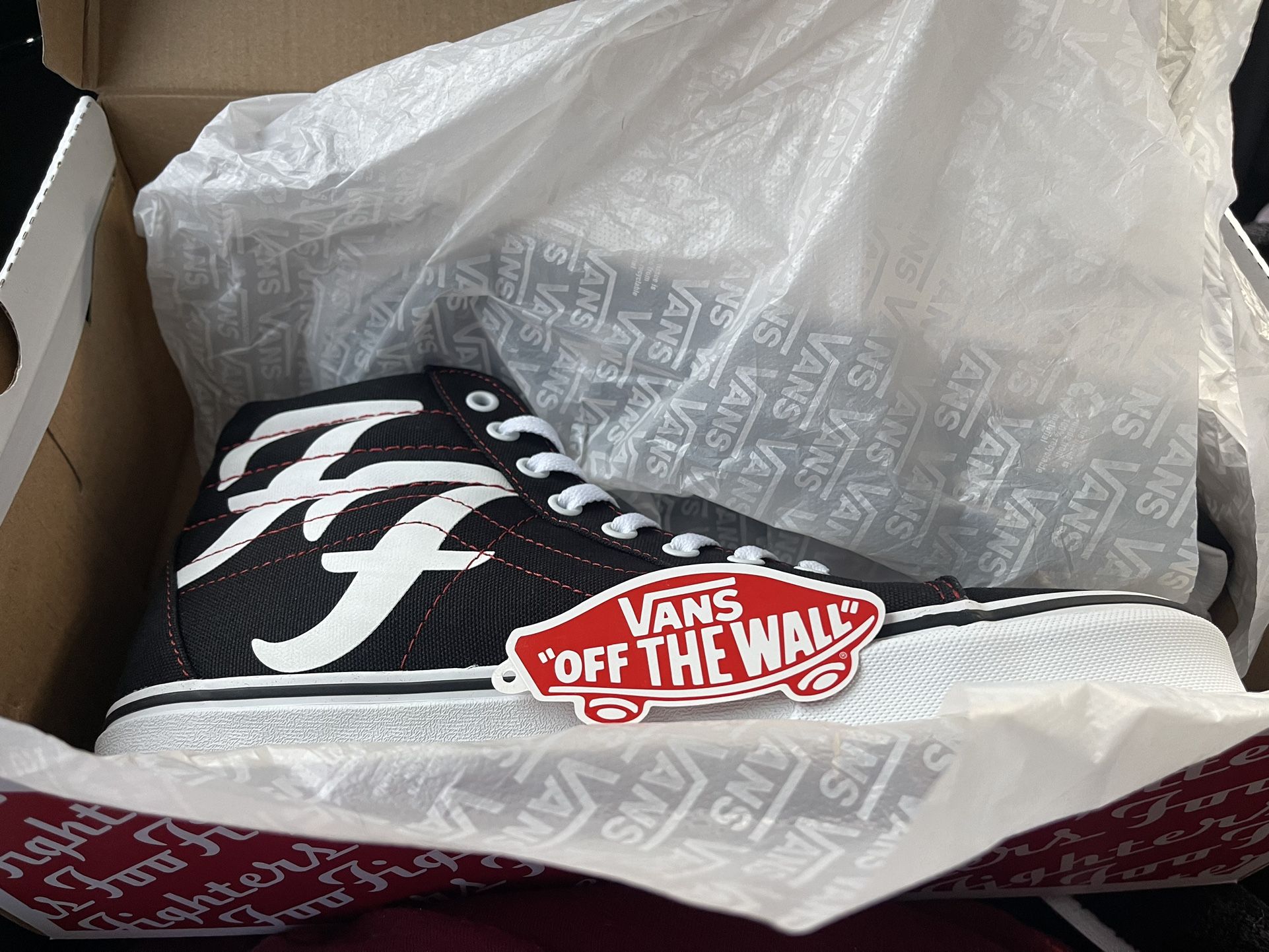 Vans Foo Fighters Sk8-Hi Top Sneakers (25th Anniversary)