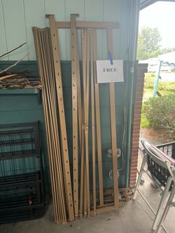 King size bed frame (FREE)