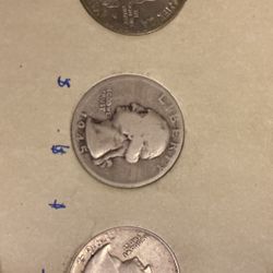 1945 US Quarter 