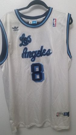 Kobe Bryant Los Angeles Lakers Jersey Retro White/Blue, Size 56