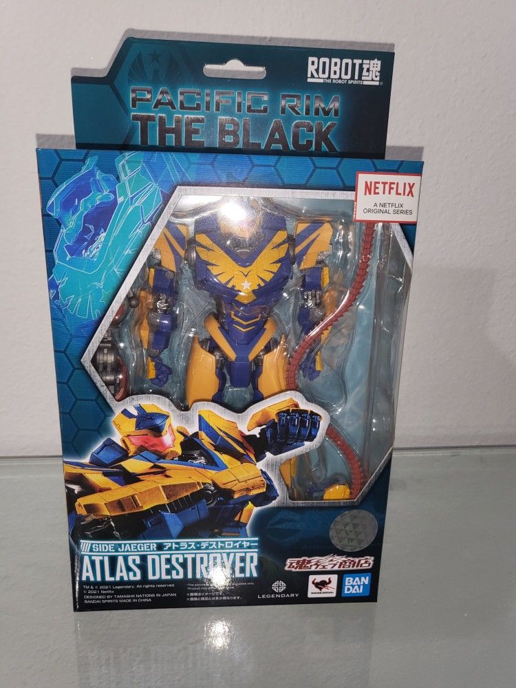 NEW - ATLAS DESTROYER - Pacific Rim: The Black - Side Jaeger - Bandai Spirits