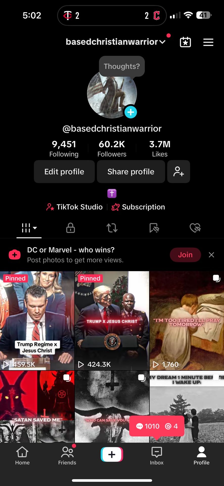 Tik Tok Account
