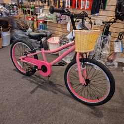 NEW RETROSPEC KODA 20 COTTON CANDY SINGLE SPEED PINK GIRLS YOUTH KIDS BMX STYLE BIKE