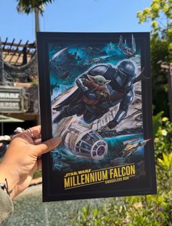 Magic key Mandalorian smugglers run poster
