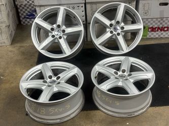 Ford Rims Wheels 18 inch Factory 5 lugs Bolt Pattern 4.50 Inch 114.30 mm set of 4