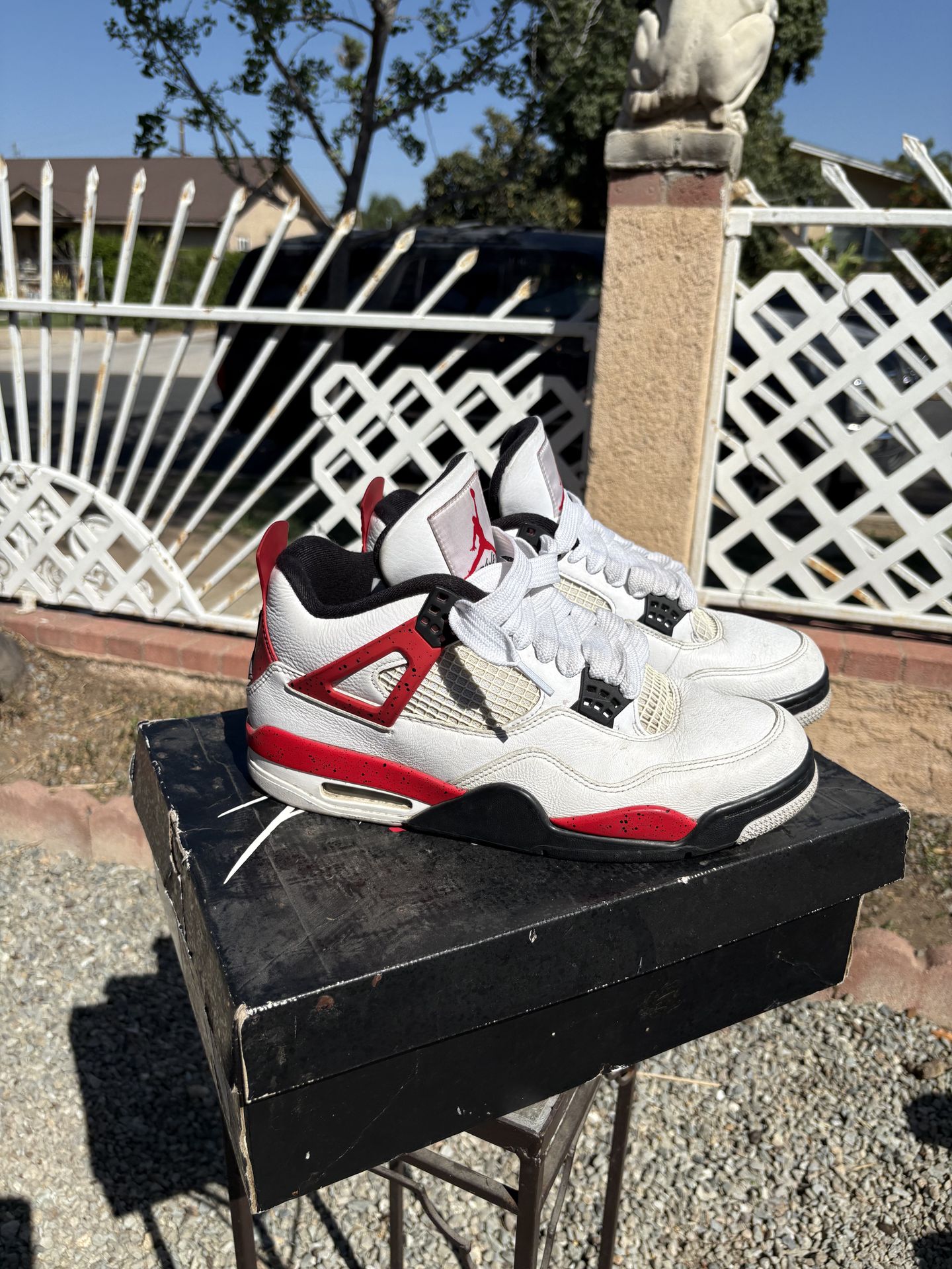 jordan 4 red cement