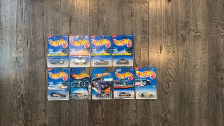 Vintage Hot Wheels Race Team Lot 9 Different Cars In Packages