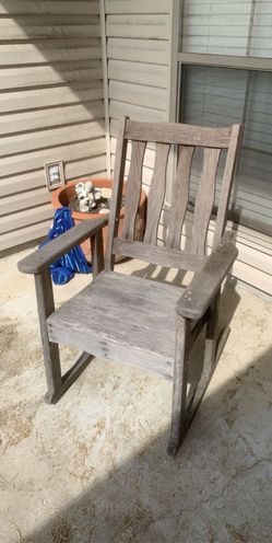 Rocking chair outdoor