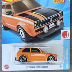 Hot Wheels '73 Honda Civic Custom. 