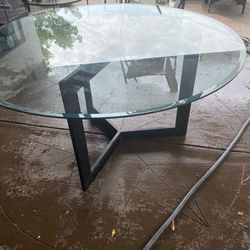 Glass table
