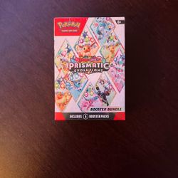 Prismatic Evolutions Booster bundle