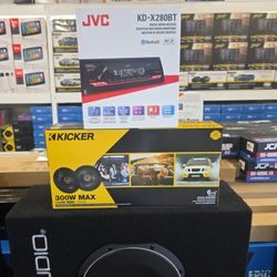 Jvc With Kicker 6,5 Speakers
