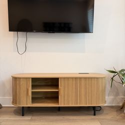 tv stand - brand new w/ outlets