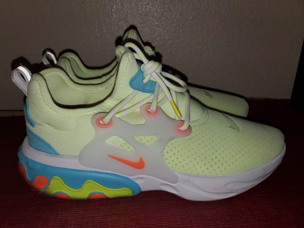 Nike React Presto Psychedelic Lava Barely Volt Hyper Crimson Men