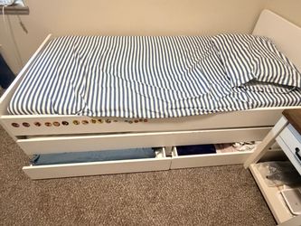 Twin double bed