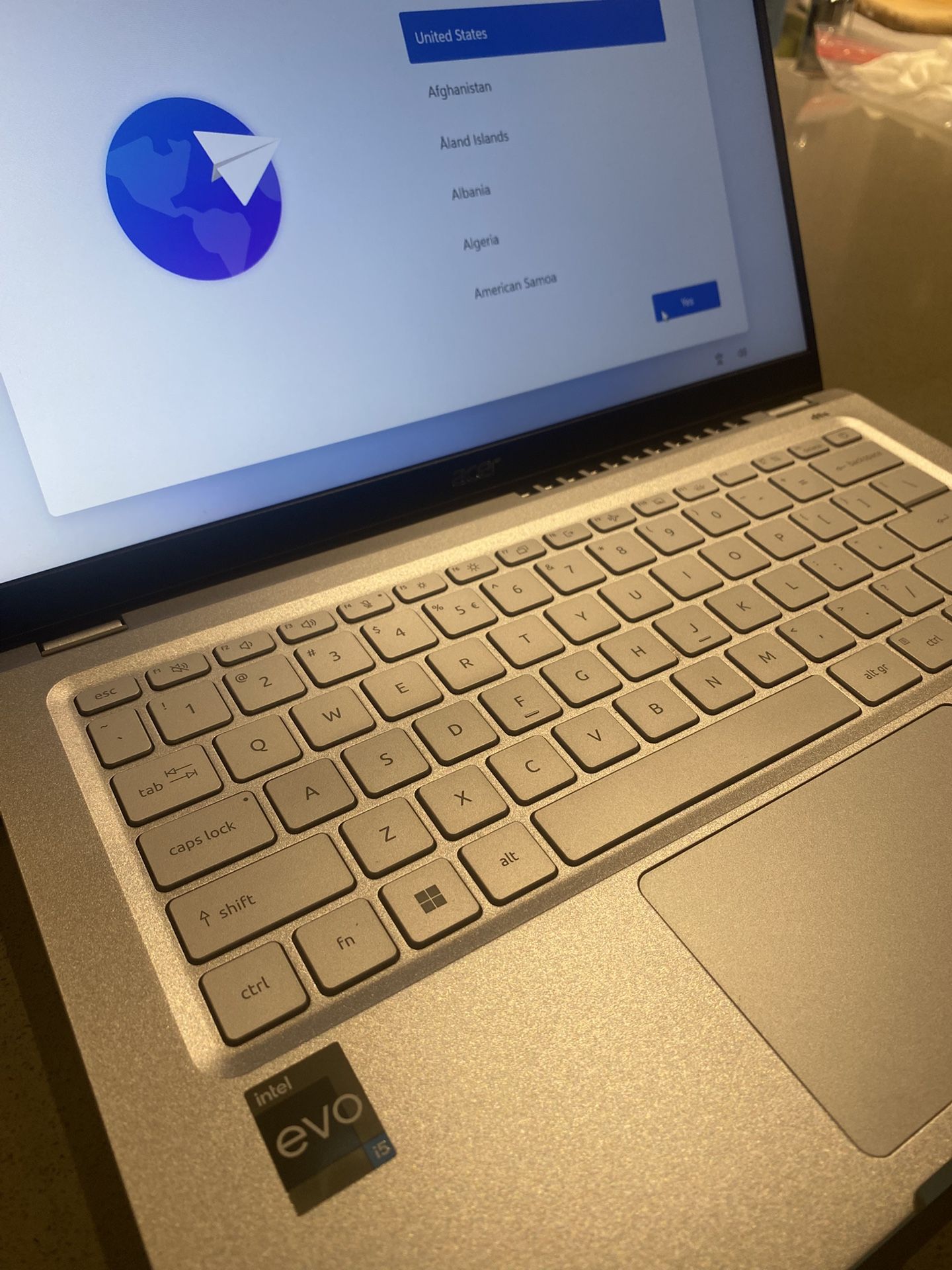 Acer Swift3 Notebook Intel Evo i5