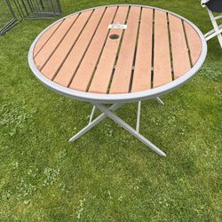 Patio table