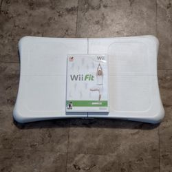 Nintendo Wii Fit And Balance Bord. 