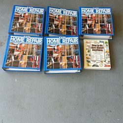 Classic home repair books where I have 12 different types of different things for home repairs