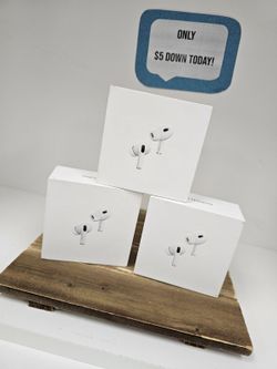 Apple Airpods Pro 2 New- Pay $1 DOWN AVAILABLE - NO CREDIT NEEDED