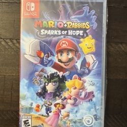 NEW Nintendo Switch Game - Mario + Rabbids: Sparks of Hope (Never opened)