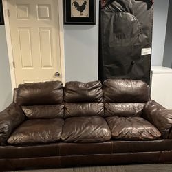 3 SET LEATHER COUCH