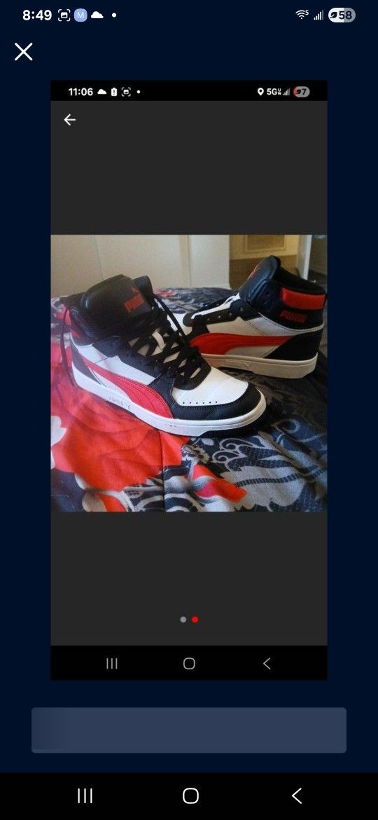 PUMA Men Size 8.5