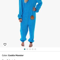 Cookie monster costume