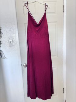 David’s bridal dress, Red sparkly,  Size 18