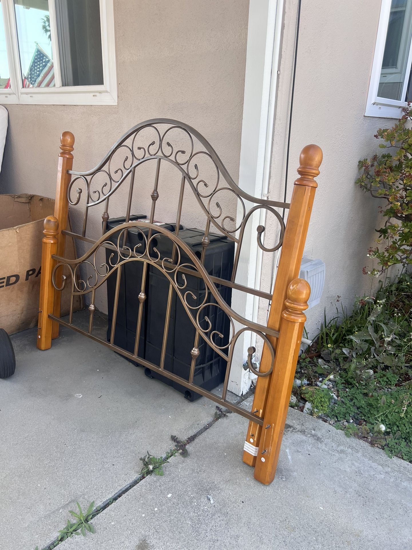Decorative Wooden Headboard