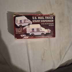 Vintage Us Mail Truck Stamp Dispenser