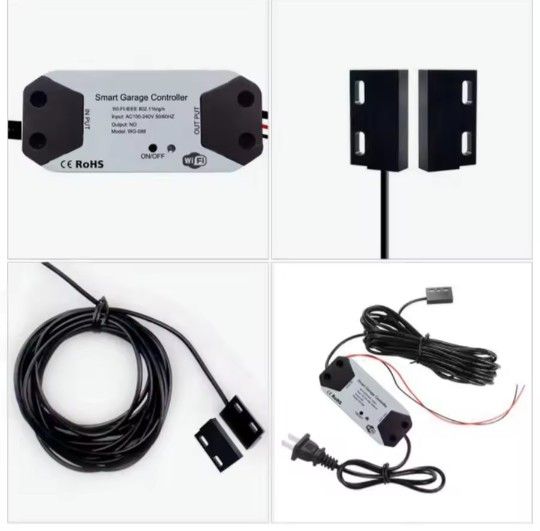 Smart Home Garage Door Monitor And Opener